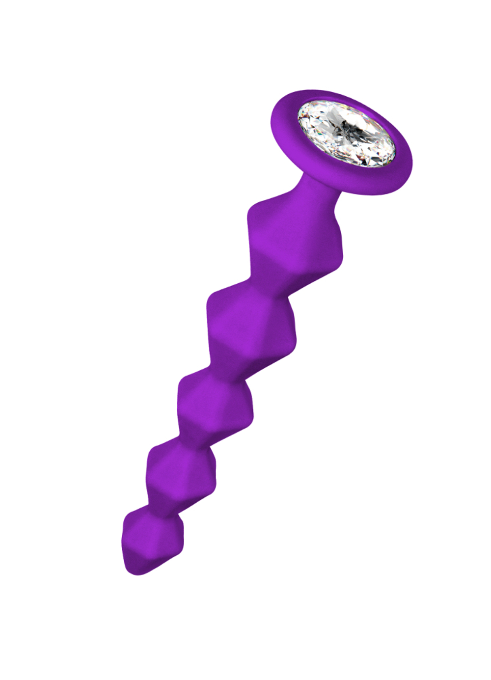 Lola games Emotions Buddy Purple - Анальная ёлочка со стразом