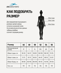 Купальник для плавания Line Black, нейлон