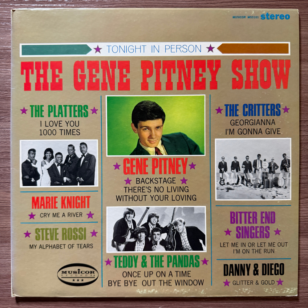 Сборник The Gene Pitney Show (США 1966г.) Т