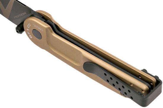 Складной нож Extrema Ratio 135BF1WCD - "БФ1" c клинком из стали Böhler N690, рукоять Anticorodal®