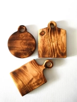 Набор досок разделочных из дерева сервировочных 3 шт.