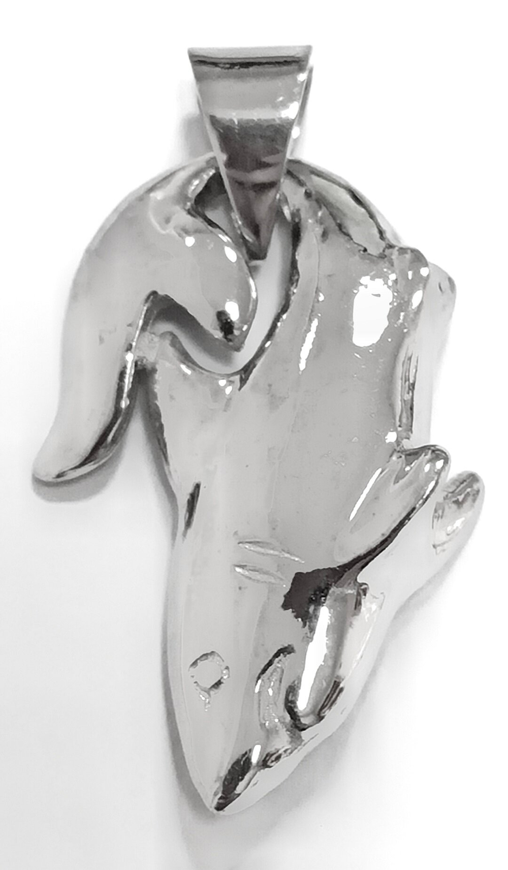 Ювелирная подвеска из серебра "Акула"