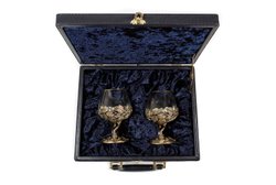 Бокалы для коньяка "Листва" 2 шт