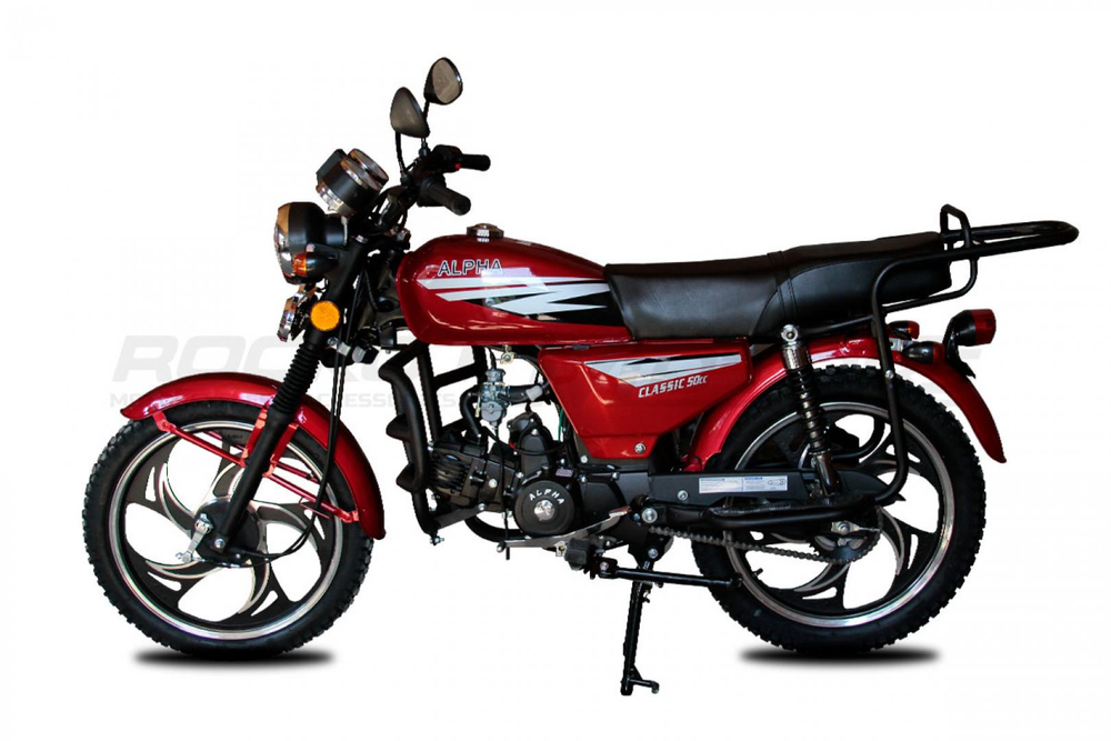 Мопед ROCKOT ALPHA CLASSIC M-11 (красный глянцевый)