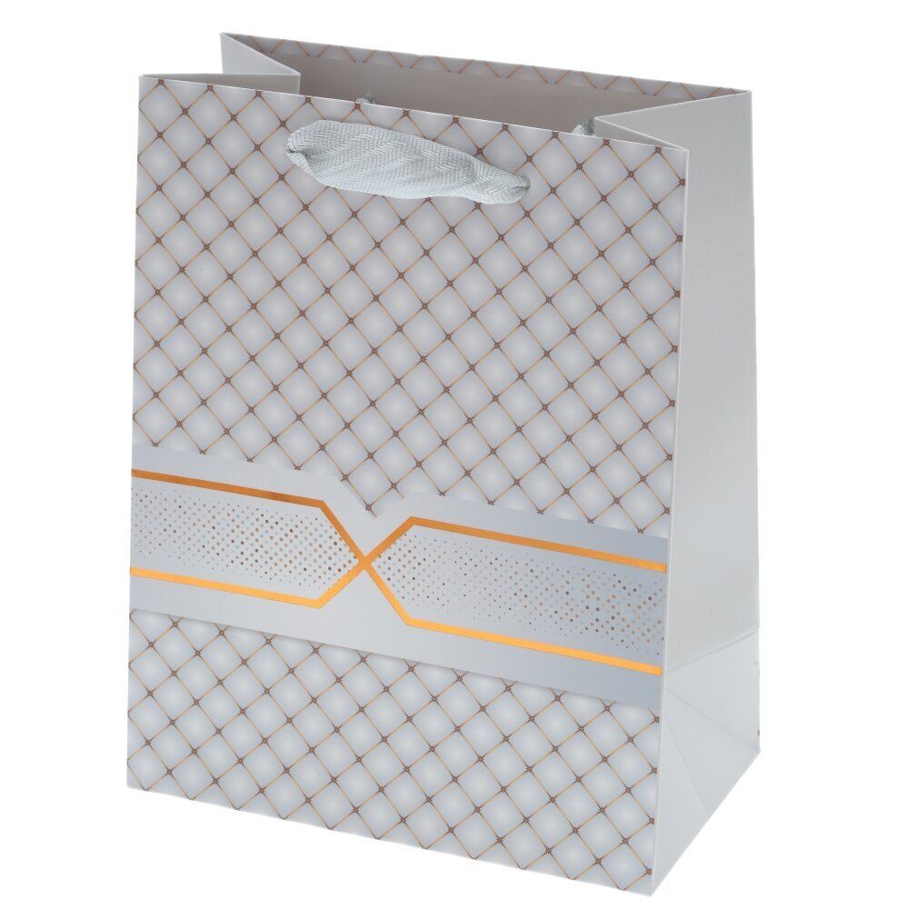 GAEM Пакет подарочный S (бумага 230г/м2, блок микс 12шт), L18 W8 H23 см, 4в.