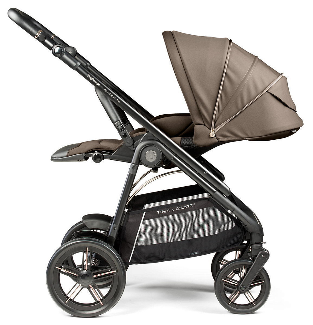 Коляска Peg Perego Veloce TC New Belvedere 2 в 1 Pine Bark