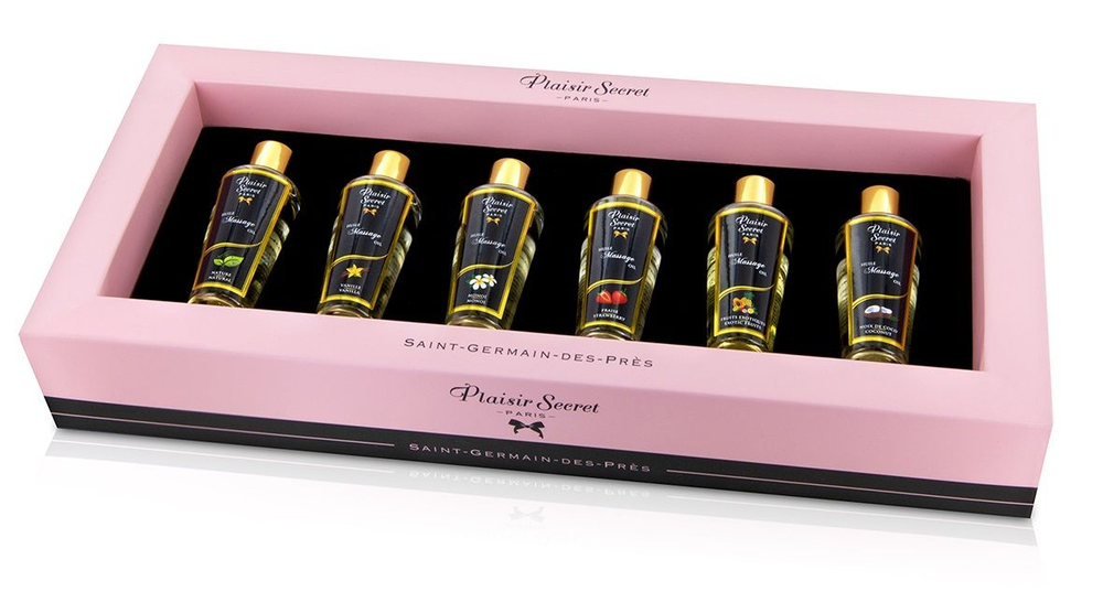 Набор массажных масел с различными ароматами