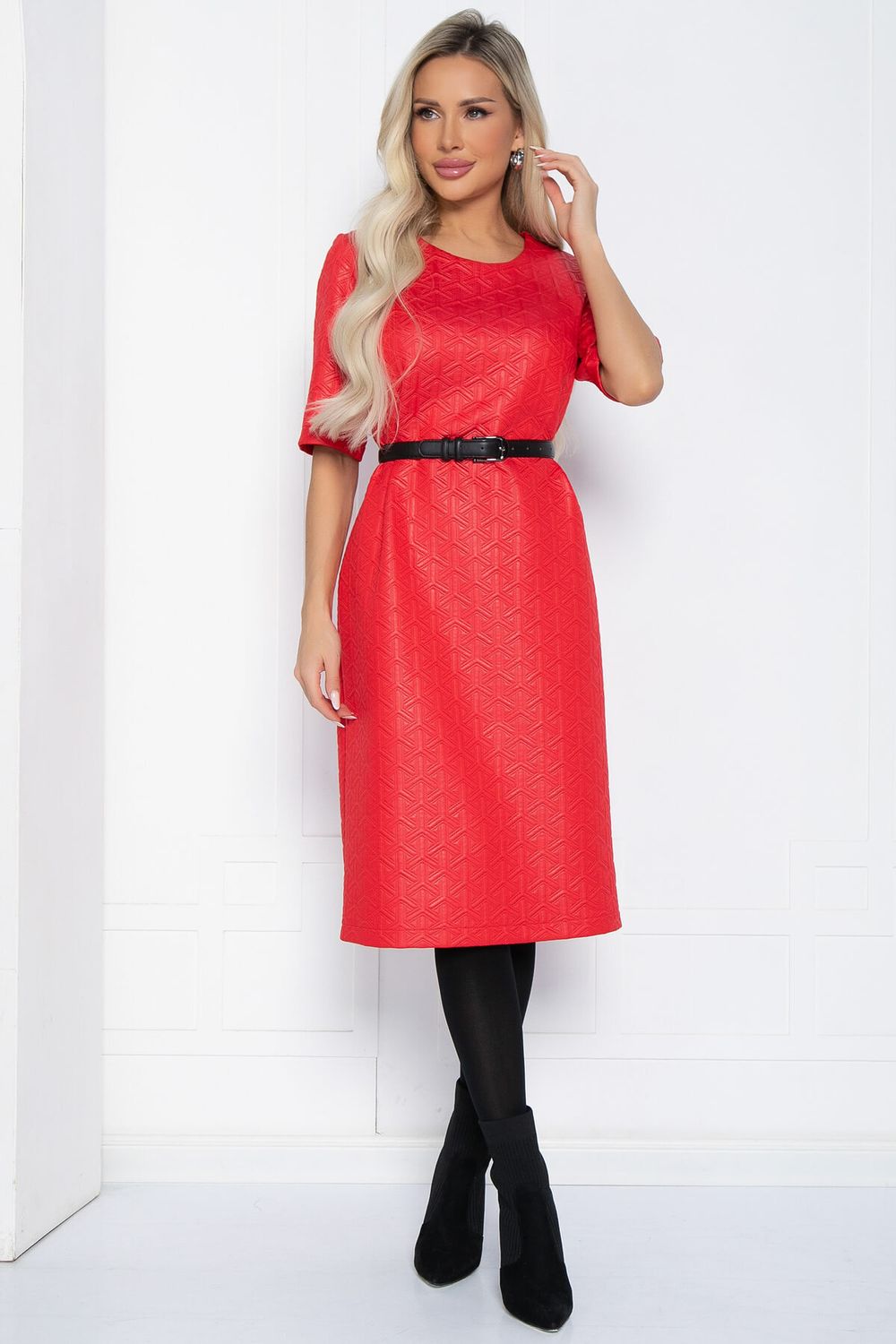 Платье Дина (красное) П12529-25 LT Collection