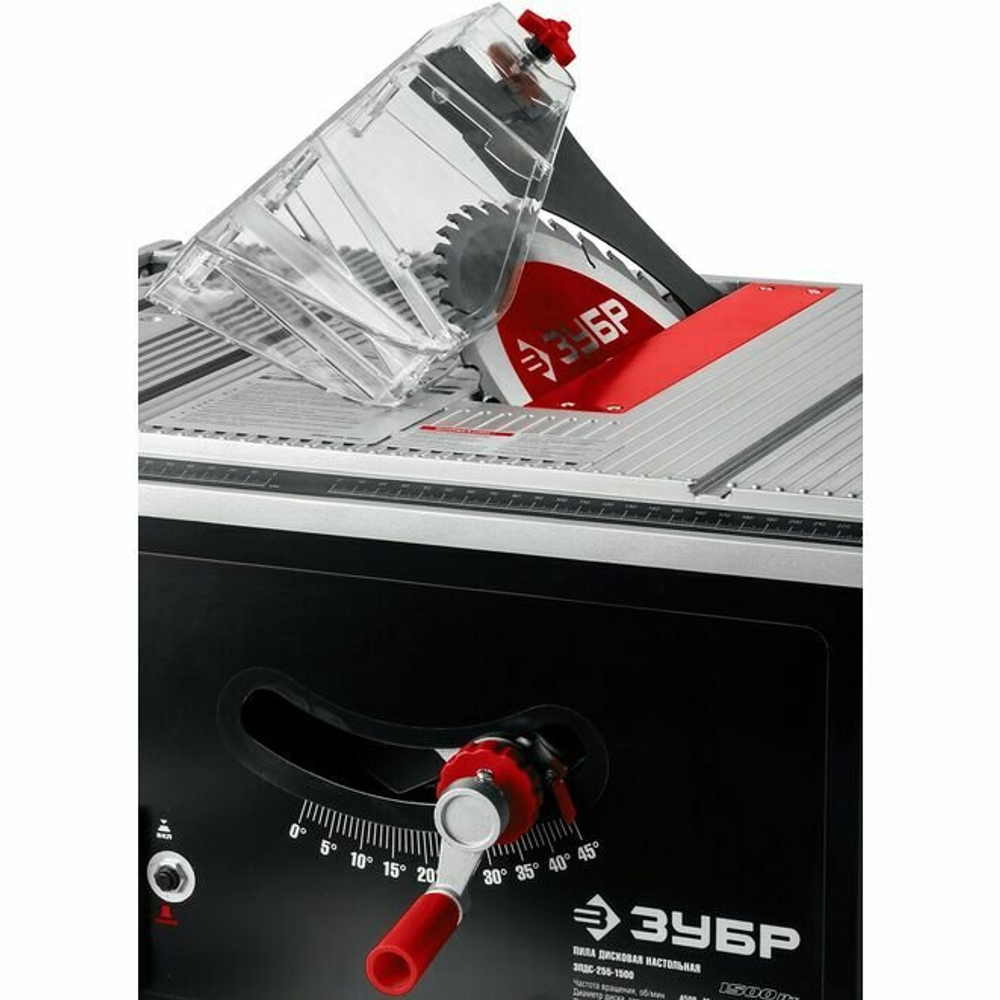 Распиловочный станок ЗУБР ЗПДС-255-1500, 1500 Вт