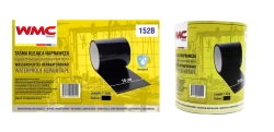 Лента водонепроницаемая ремонтная ПВХ 10смх1.52м (черная) WMC TOOLS WMC-152B