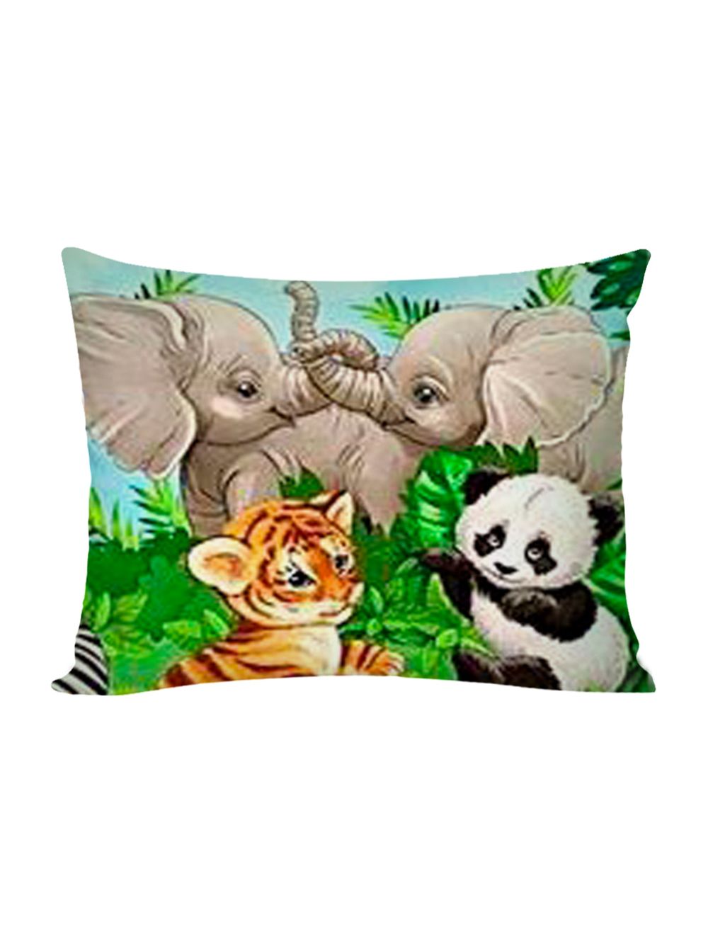 Постельное белье бязь Сказка "В мире животных" 1,5-сп Наволочка 50х70 см 1 шт Простынь 150x215 см Пододеяльник 145x205 см