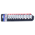 Набор торцевых головок 1/2&quot;, шестигранные, 10-24 мм, 10 предметов МАСТАК 000-4010H