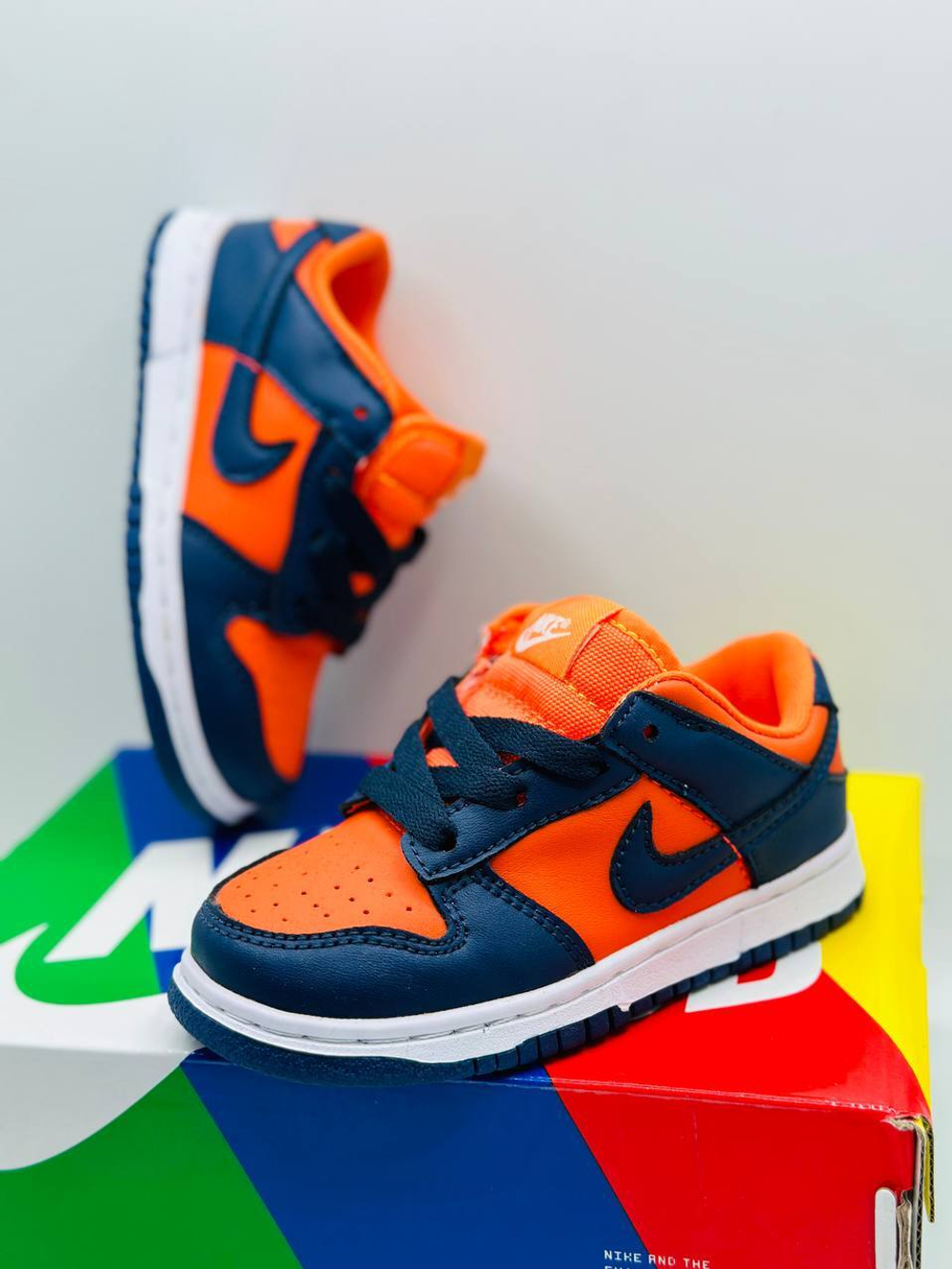 Детские кроссовки Nike SB Orange