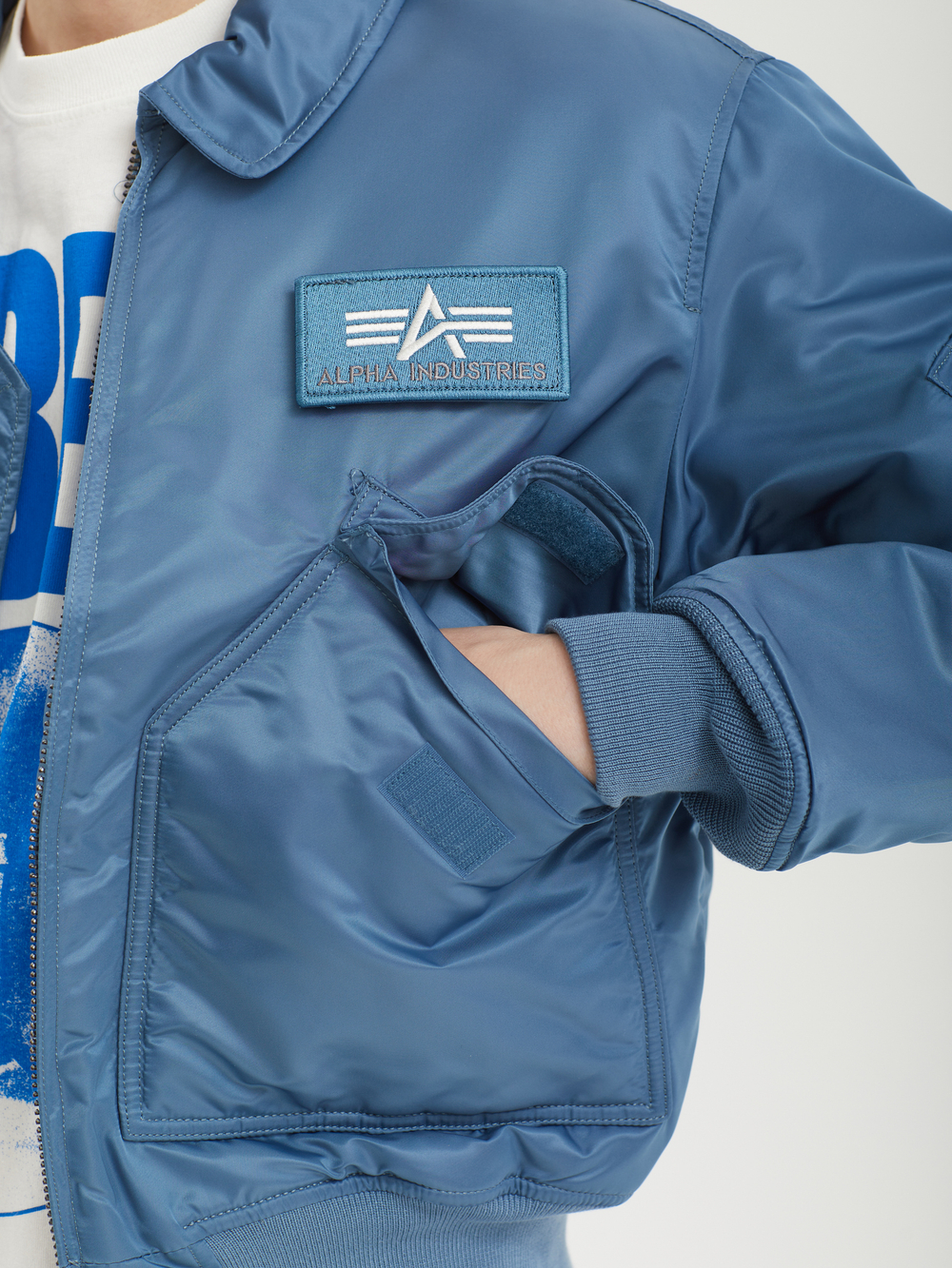 Мужской Бомбер Alpha Cwu 45/p