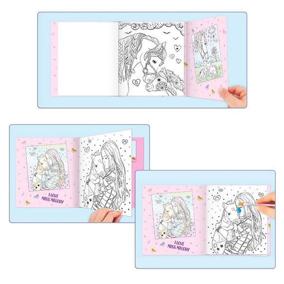 Miss Melody Water Colour Book