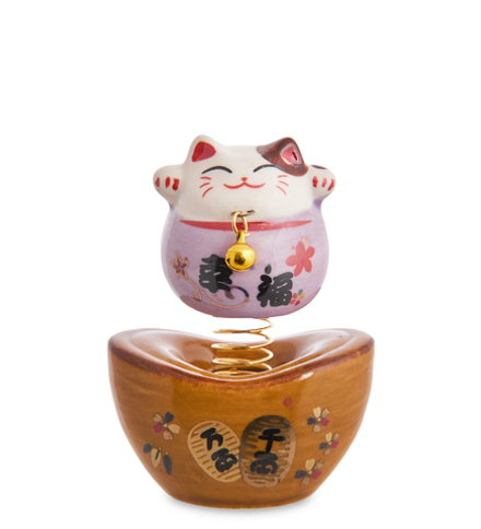 Lucky Cats KT-06/7 Фигурка на пружине «Кот»