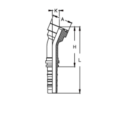 Фитинг DN 20 SFS CAT 3/4 41.3 (22) CS