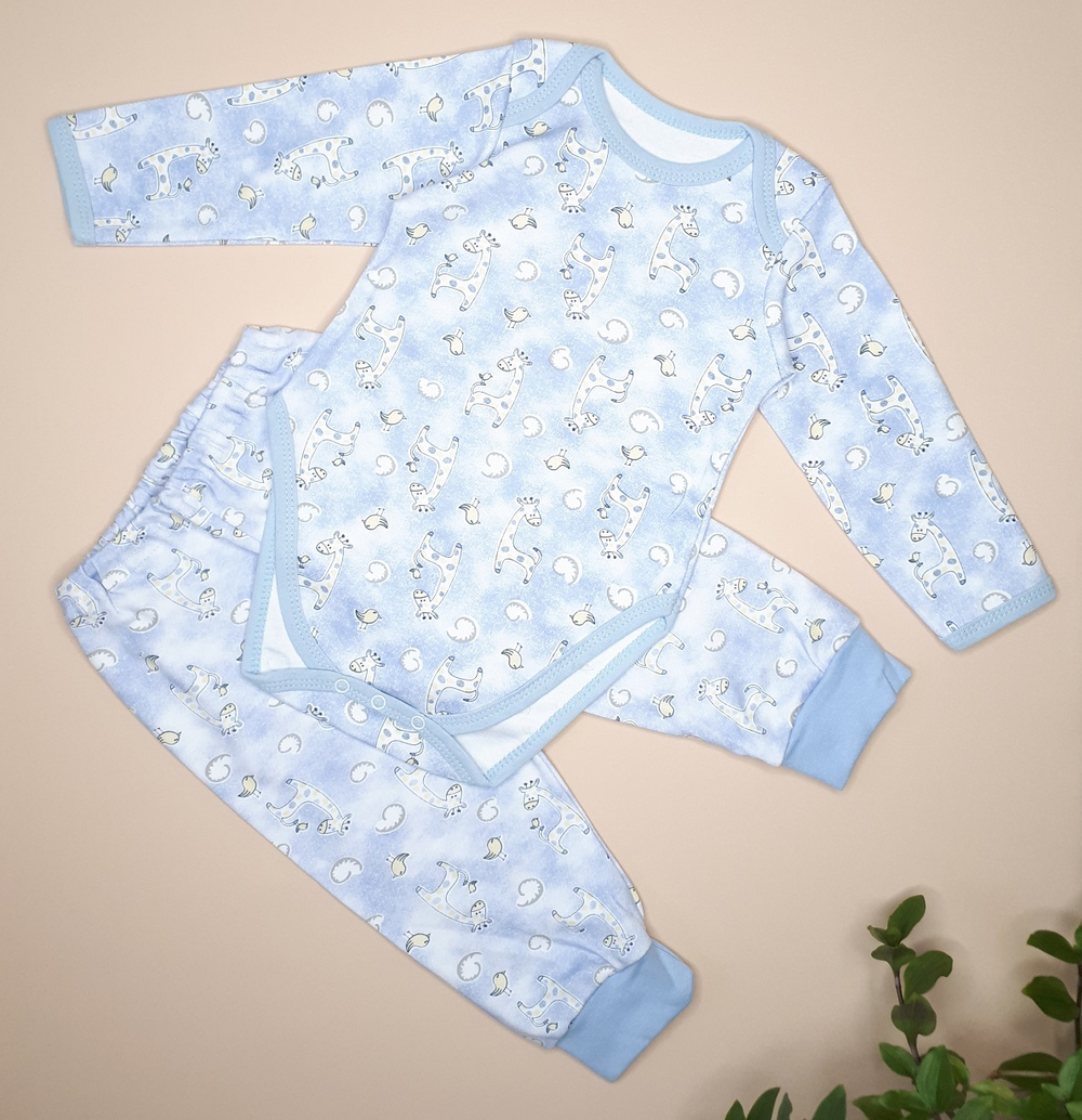 Комплект Жирафики 2 (голубой)