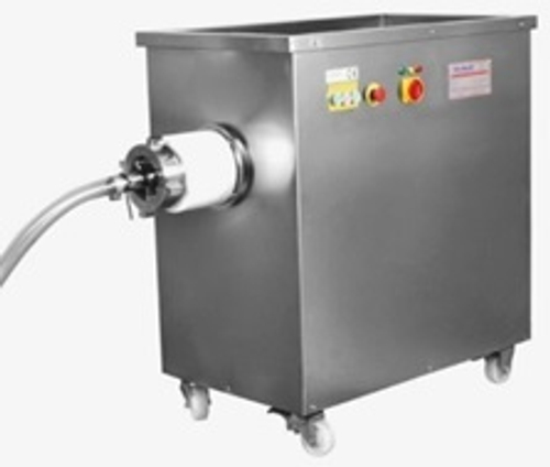Промышленная мясорубка YILMAZ INOX E130-332 STR с насадкой для набивки колбас/сосисок и функцией охлаждения фарша