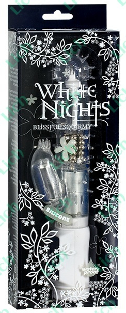 Коллекционный хай-тек вибратор WHITE NIGHTS