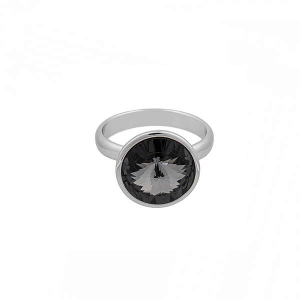 Кольцо Fiore Luna Silver Night K1611.3 BW/S