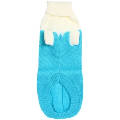 Кофта - свитер для мелких пород собак и кошек «BRO Style ♥», цвет голубой, р XL