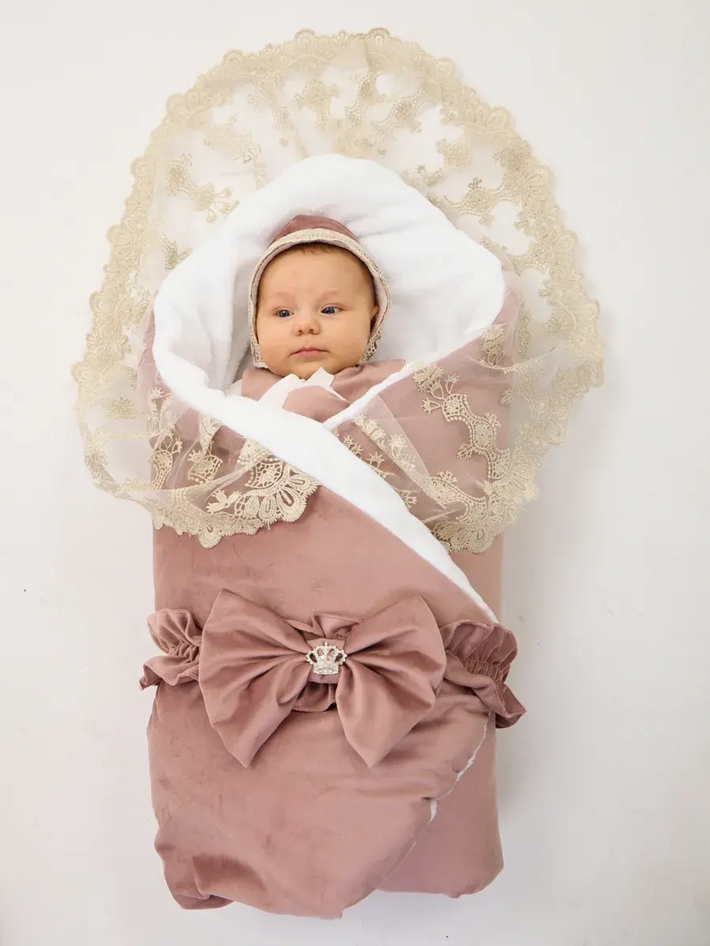 конверт на выписку для новорожденного осень