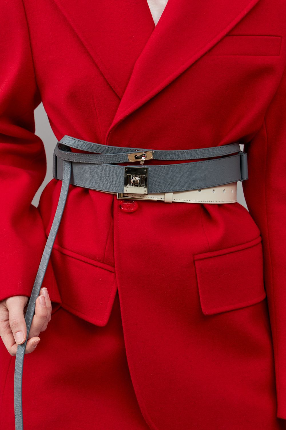 ТОНКИЙ РЕМЕНЬ В ДВА ОБОРОТА D.GREY