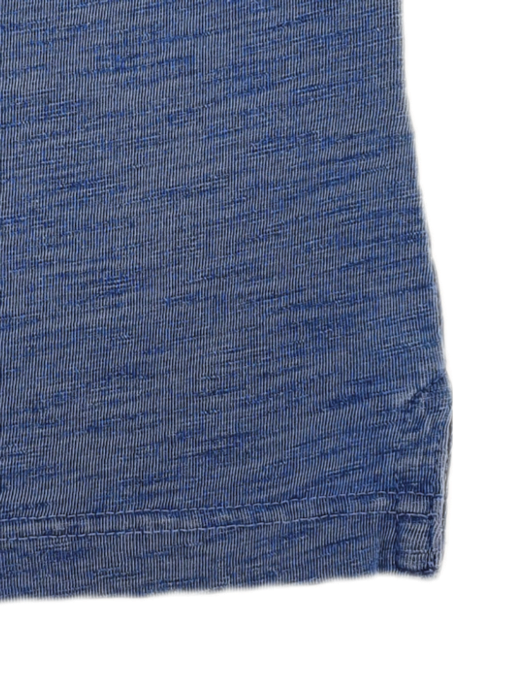 Поло Bowery NYC однотонное Slub Indigo Stonewashed