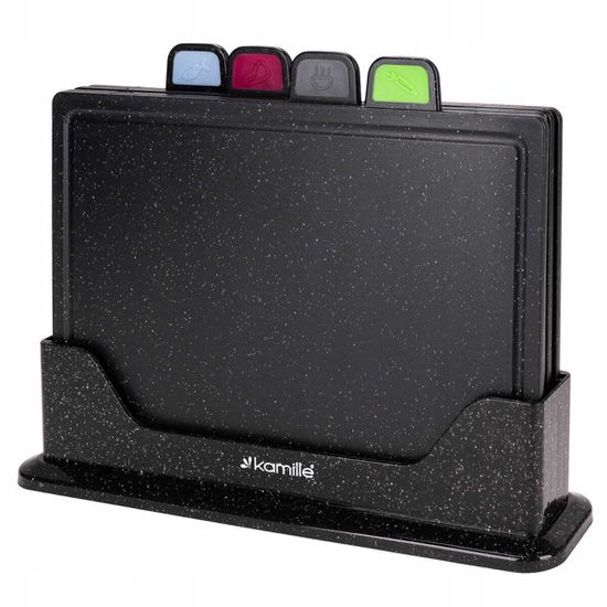 Набор разделочных досок на подставке Kamille KM 5225