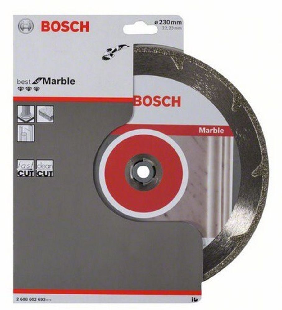 Алмазный диск BOSCH Best for Marble230-22,23