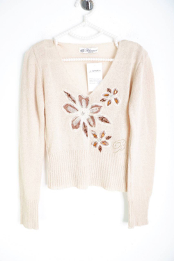 Джемпер Blumarine красивый шерстяной, визуально на 42 размер