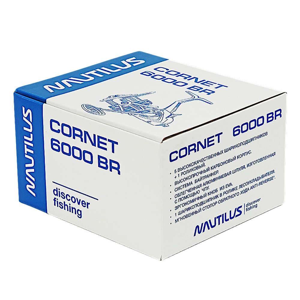 Катушка с байтранером Nautilus Cornet BR -