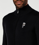 Шерстяной свитер Karl Lagerfeld - черный(655015 544399)