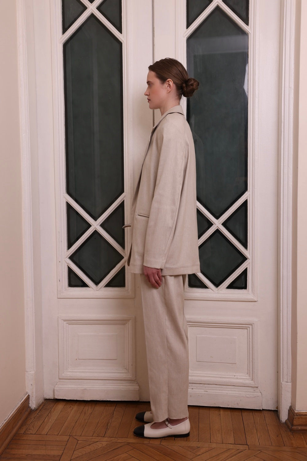 Пиджак, бежевый