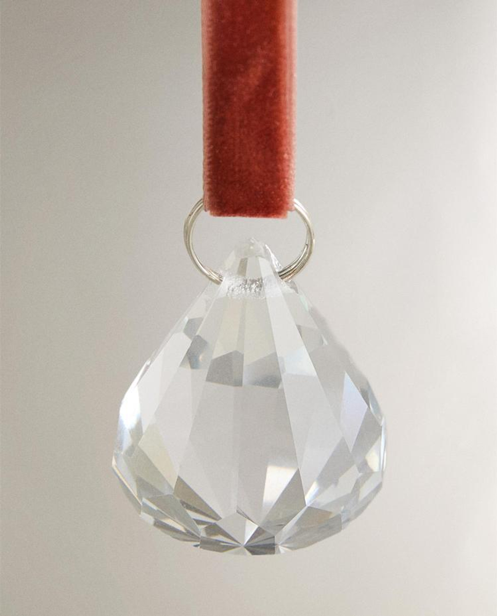 ZARA HOME ЕЛОЧНОЕ УКРАШЕНИЕ «БРИЛЛИАНТ», ПРОЗРАЧНЫЙ