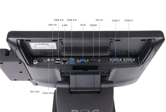Сенсорный моноблок POScenter POS200 (15&quot;, P-CAP, CPU-I5-6360; 8GB; SSD 256GB; MSR) без ОС