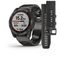 Умные часы Garmin Fenix 7X Sapphire Solar титановый угольно-серый DLC с угольно-серым титановым DLC браслетом