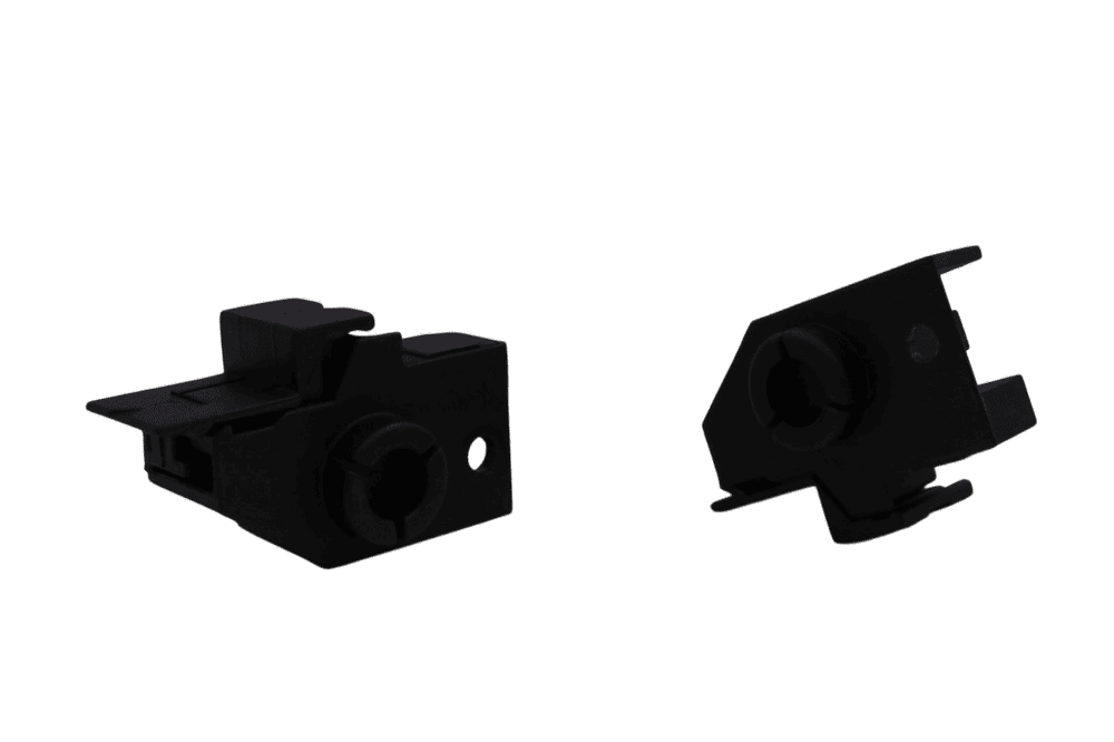 Нижний крепеж (фиксатор) внутреннего стекла двери для духовки кухонной плиты Gorenje