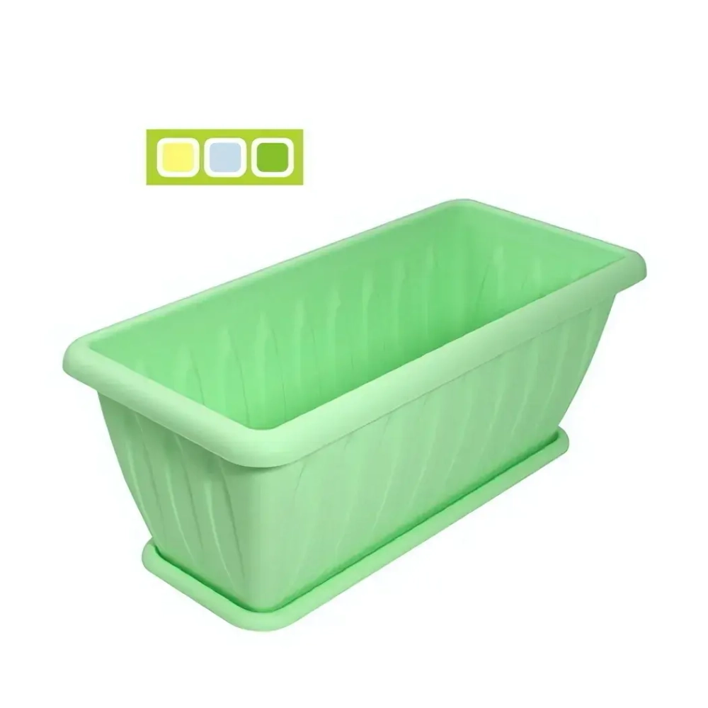 Ящик для растений «Фелиция» колор 40см с поддоном С185К