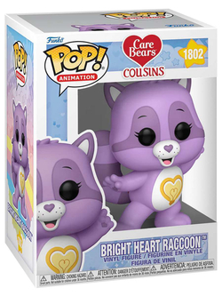 Фигурка Funko POP! Animation Care Bears Cousins Bright Heart Raccoon (1802) 83494