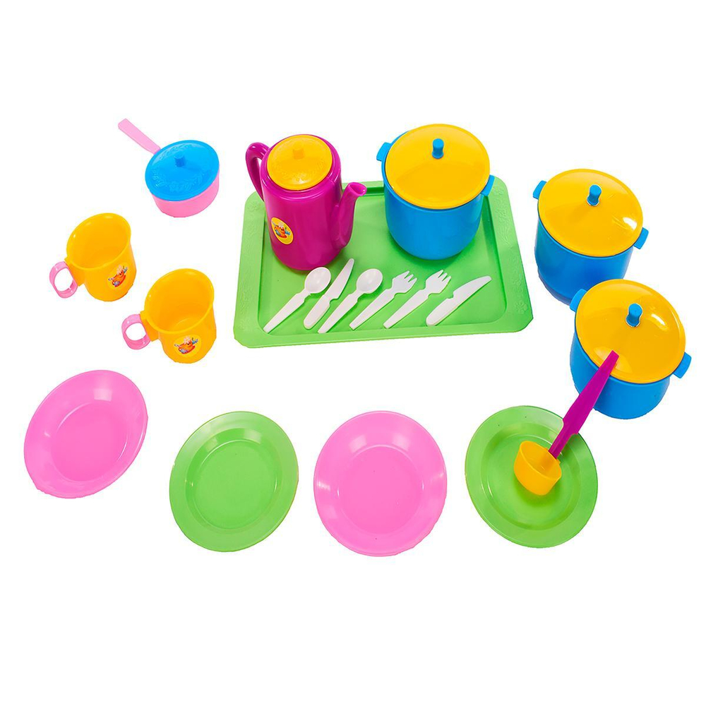 Набор посуды "Обед" (Пластмастер)