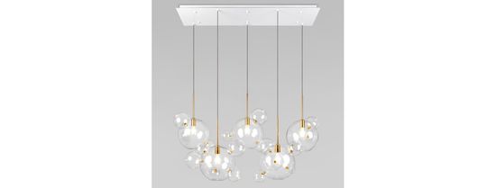 Подвесной светильник  2034-S5 прозрачный Bolle LOFT IT.