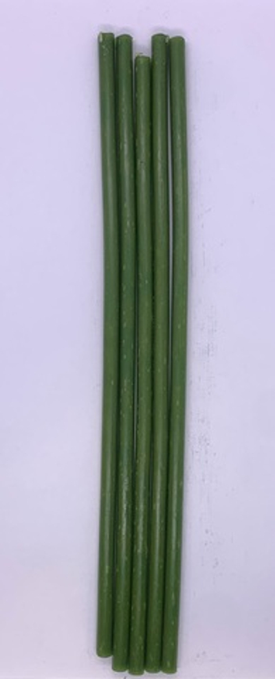 Свеча цветная «Зелёный» 26см
