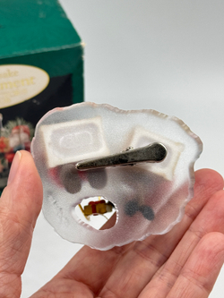 Ёлочное украшение Санта Клаус и олень, Hallmark