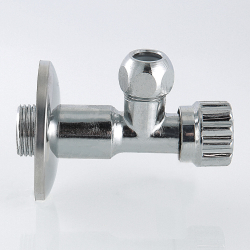 Кран шаровой угловой для смесителя 1/2" х М10