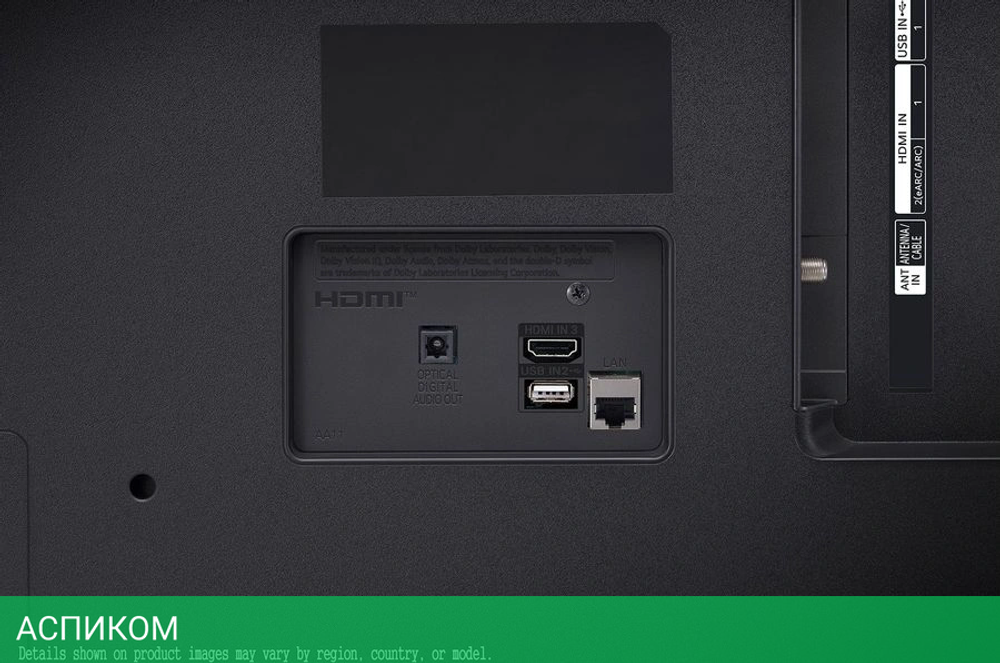 Телевизор LED LG 55" 55NANO80T6A.ARUG