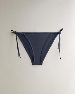 ZARA HOME ОДНОТОННЫЕ ПЛАВКИ-БИКИНИ, СИНИЙ