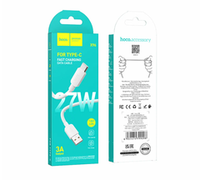 Кабель USB - TypeC HOCO X96 27W (белый) 1м