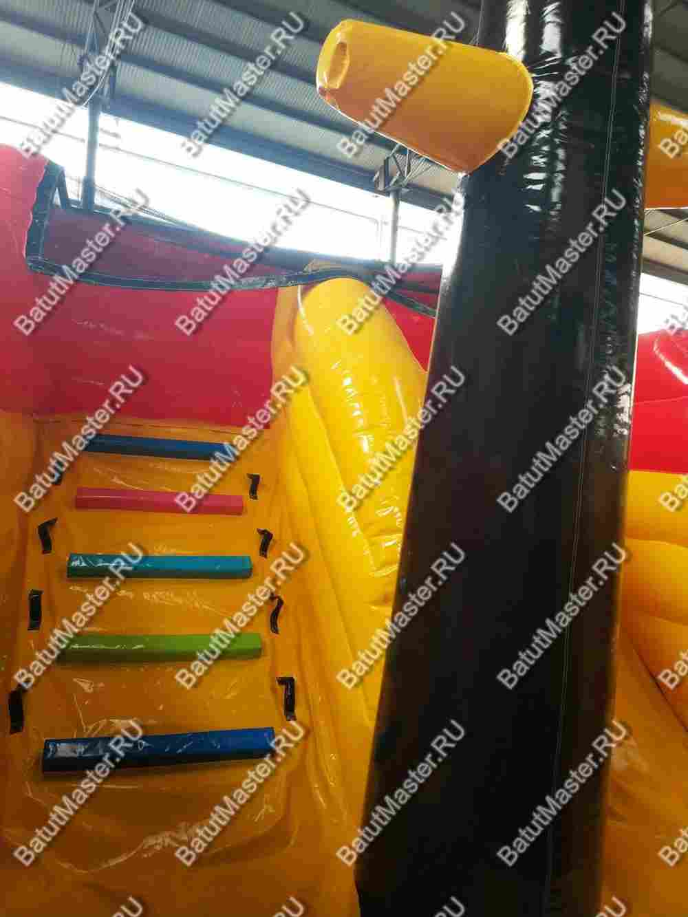 Коммерческий надувной батут "Кораблик акулы"